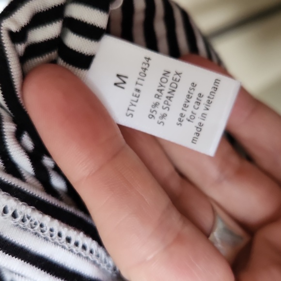 Cropped striped tank - Picture 3 of 4